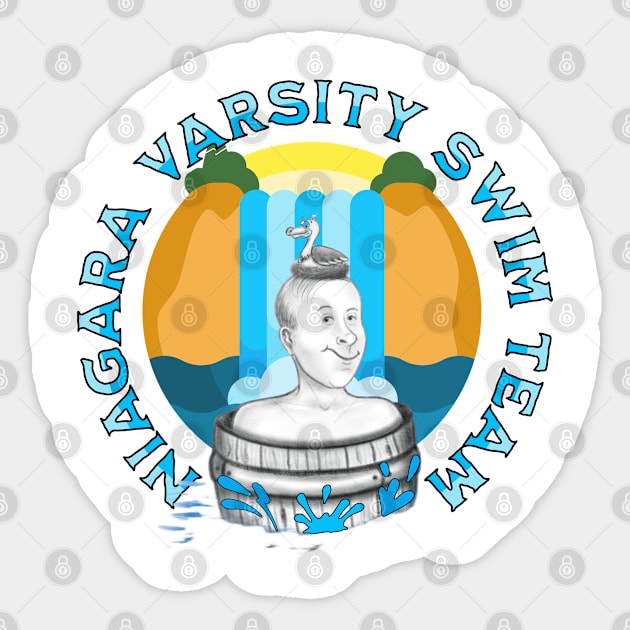 Niagara Varsity Swim Team Sticker by TempoTees